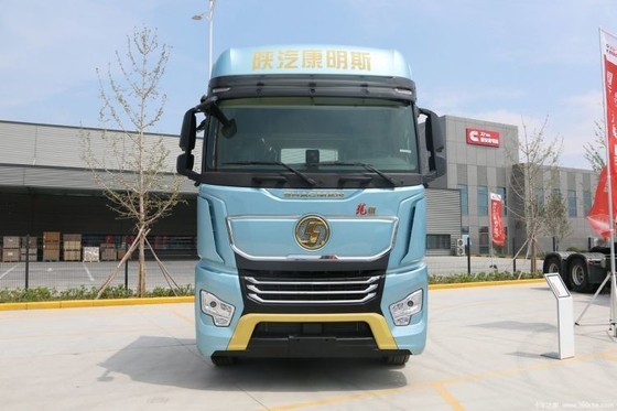 Shaanxi Automobile Cummins Longchamp 660 PS 6X4 Traktionsfahrzeugkopf mit maximalem Drehmoment
