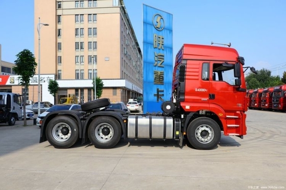 Shaanxi Automobile Heavy Cadron M3000 430 PS 6X4 AMT Automatische Traktions-Lkw-Kopf bei einem