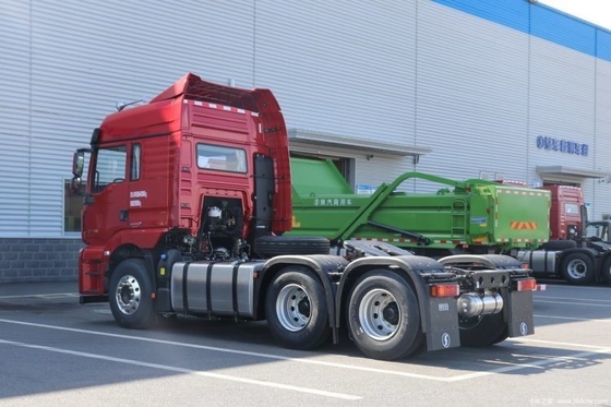 Shaanxi Automobile Xuande Wing 3 490 PS 6X4 Traktions-Lkw-Kopf für Logistiktransport