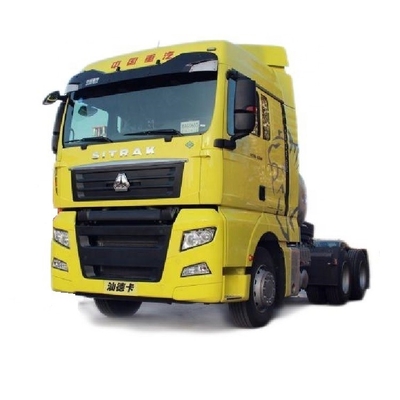 Sinotruk SITRAK C7H 430 PS 6X4 LNG geschleppter Lkw-Kopf in einer halben Reihe Sitzreihen und ABS