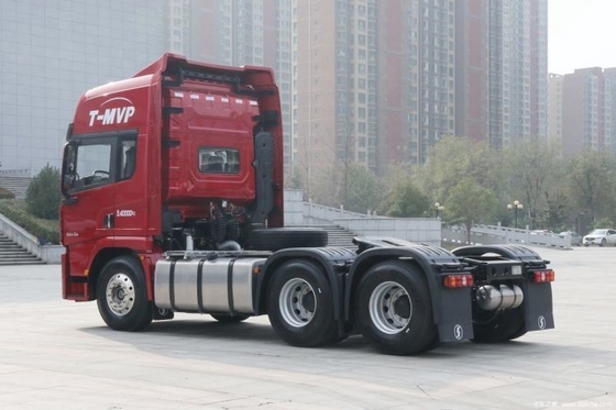 490 PS 6X4 Traktionsfahrzeugkopf mit 6 Zylindern Shaanxi Automobile Heavy Cadron X5000