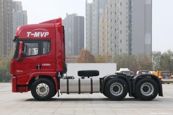 490 PS 6X4 Traktionsfahrzeugkopf mit 6 Zylindern Shaanxi Automobile Heavy Cadron X5000