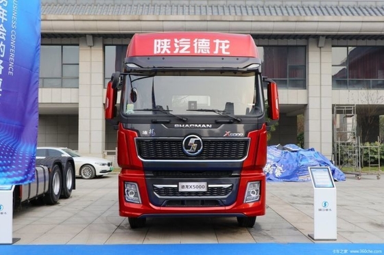 490 PS 6X4 Traktionsfahrzeugkopf mit 6 Zylindern Shaanxi Automobile Heavy Cadron X5000