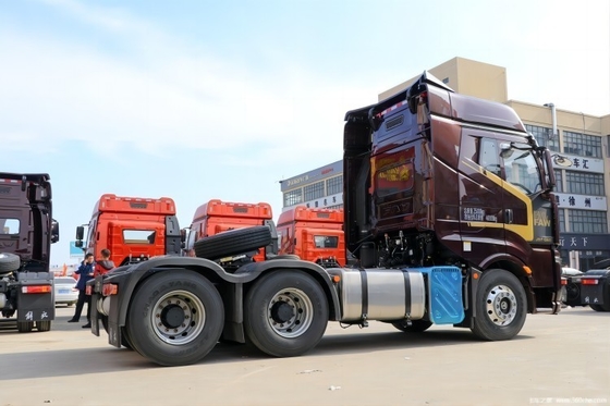 Erschwinglicher 560 PS Faw Jiefang J6V 6X4 Traktions-Lkw-Kopf für Logistiktransport