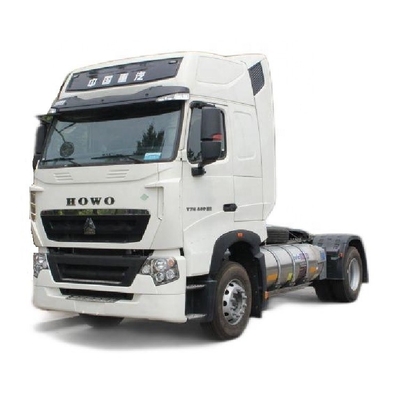 4X2 Linksfahrer Sinotruk HOWO T7H 440 PS LNG-Traktor mit 16 Vorwärtsverschiebungen