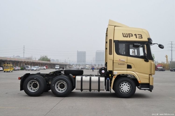 12 Vorwärtsverschiebung Gebrauchtwagen Shacman X3000 500 PS 6x4 Traktor Schleppwagenkopf mit Teilen