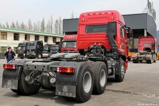 Euro 4 Hohan J7B Schwerlastwagen 380 PS 6X4 Traktorkopftruck mit 2 Rückwärtsschaltnummern