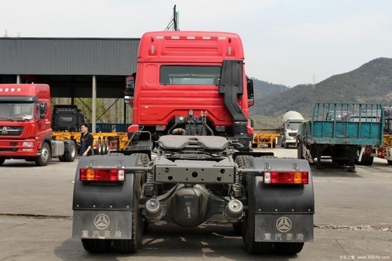 Euro 4 Hohan J7B Schwerlastwagen 380 PS 6X4 Traktorkopftruck mit 2 Rückwärtsschaltnummern
