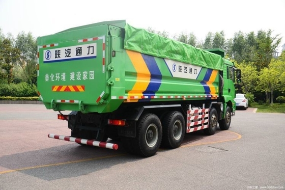 Shacman Delong M3000 336 PS 8X4 Dump Trucks mit 12 Vorwärtsschaltungen und Rechtsfahren