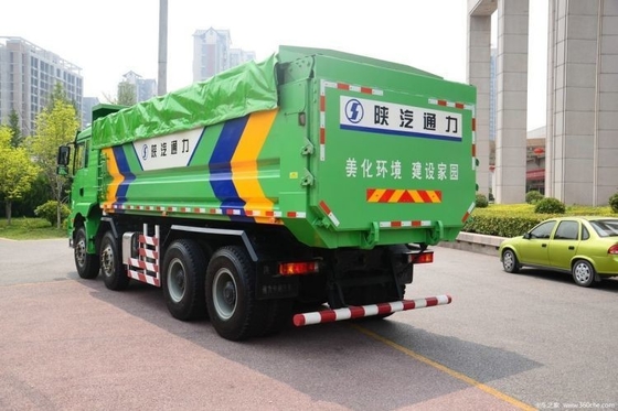 Shacman Delong M3000 336 PS 8X4 Dump Trucks mit 12 Vorwärtsschaltungen und Rechtsfahren