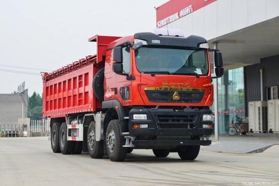 10-Geschwindigkeits-Forward Shift WEICHAI Motor HOWO TX 430 PS 8X4 6,8m Dump Truck für Sal