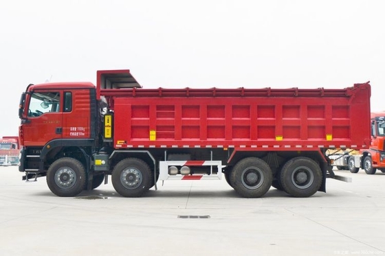 10-Geschwindigkeits-Forward Shift WEICHAI Motor HOWO TX 430 PS 8X4 6,8m Dump Truck für Sal