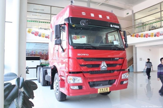 Heizschwerlastwagen HOWO 6X4 Traktionslastwagenkopf mit 336 PS Weichai WP12.430E201-Motor