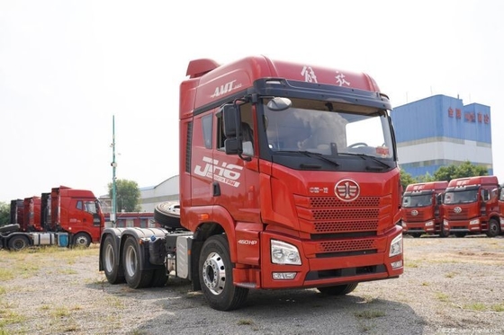 Qingdao Jiefu JH6 460HP 6X4 AMT Automatik-Traktor-Lkw mit 2 Rückwärtsschaltnummern