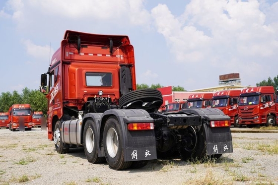 Qingdao Jiefu JH6 460HP 6X4 AMT Automatik-Traktor-Lkw mit 2 Rückwärtsschaltnummern