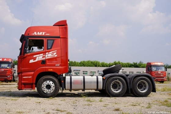Qingdao Jiefu JH6 460HP 6X4 AMT Automatik-Traktor-Lkw mit 2 Rückwärtsschaltnummern