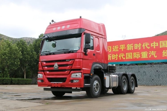 National Heavy Truck HOWO Traktions-Lkw-Kopf mit 380 PS Luftfederung Fahrersitz