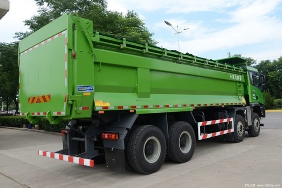 Rechte Fahrt Typ Manuelle Getriebe Warmverwendet Shacman X3000 460 PS 8X4 Dump Truck 8,8m