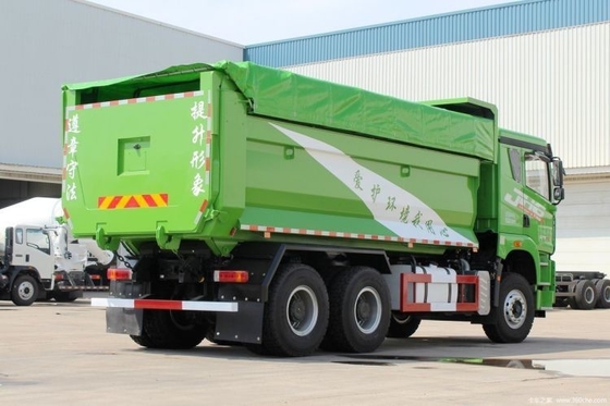 Tsingdo Liberation JH6 375 PS 6X4 5,6 Meter Dump Trucks Gebraucht, aber in ausgezeichnetem Zustand