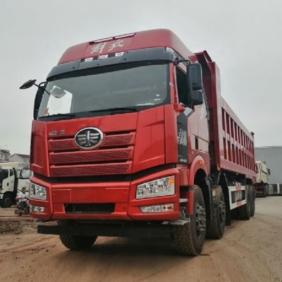 Verkaufen Sie Faw Jiefang J6P 460 PS 8X4 8,2 m Dump Trucks mit Handgetriebe und hohem Drehmoment