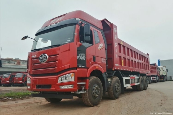 Verkaufen Sie Faw Jiefang J6P 460 PS 8X4 8,2 m Dump Trucks mit Handgetriebe und hohem Drehmoment