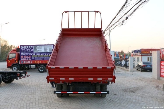 Boutique HOWO Humvee 129 PS 4X2 4,15 m Dump Trucks mit 100-200 L Kraftstoffbehälter