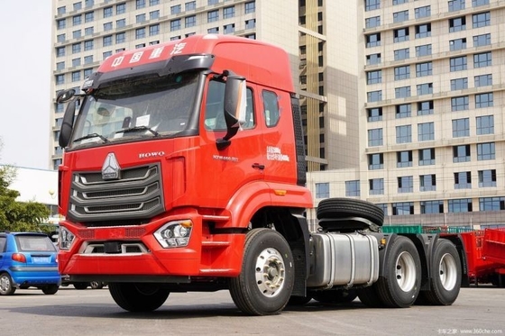 Warm gebraucht 6X4 SINOTRUCK HOWo N7W Schwerlastwagen Traktorkopf mit 2 Rückwärtsschaltungen