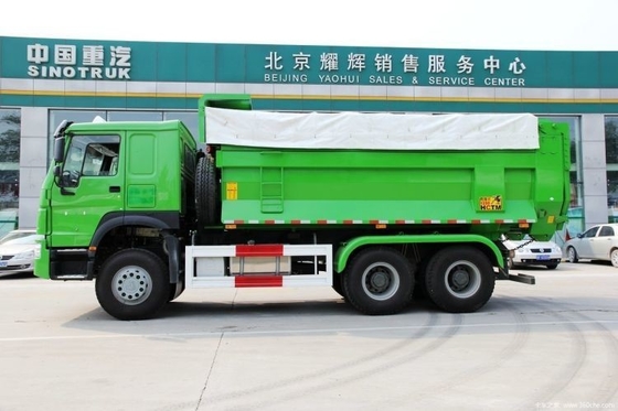 Beste Angebote auf Gebraucht HOWO Schwerlastwagen 340 PS 6X4 5,6m Dump Trucks mit Touchscreen