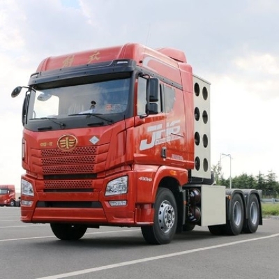 Manuelle Getriebe Boutique Qingdao Jiefang JH6 Schwerlastwagen 430 PS 6X4 CNG-Traktor