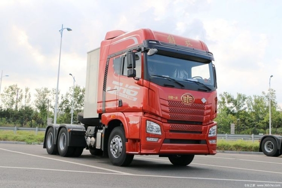 Manuelle Getriebe Boutique Qingdao Jiefang JH6 Schwerlastwagen 430 PS 6X4 CNG-Traktor