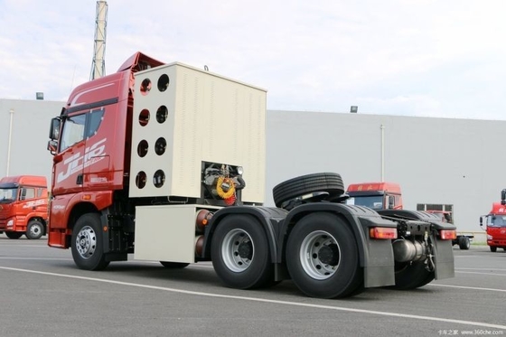Manuelle Getriebe Boutique Qingdao Jiefang JH6 Schwerlastwagen 430 PS 6X4 CNG-Traktor