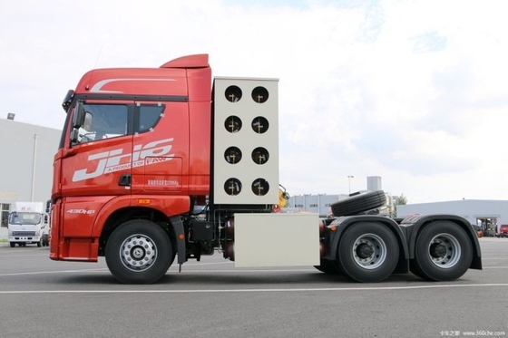 Manuelle Getriebe Boutique Qingdao Jiefang JH6 Schwerlastwagen 430 PS 6X4 CNG-Traktor