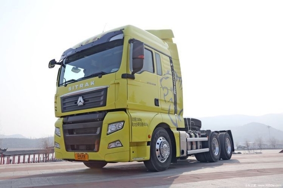 540 PS 6X4 Sinotruck SITRAK C7H Schwerlastwagen-Traktor mit richtiger Fahrtart und Eigenschaften