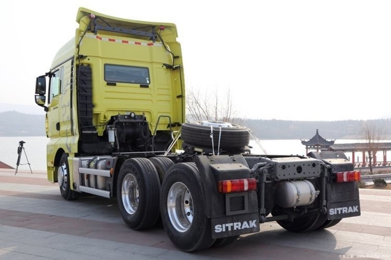 540 PS 6X4 Sinotruck SITRAK C7H Schwerlastwagen-Traktor mit richtiger Fahrtart und Eigenschaften