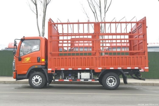 Lastbehälter Größe 4,15*2,45*2,3 m Schwerlastwagen HOWO Wang 4X2 160 PS Gitter-Leichtwagen