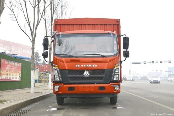 Lastbehälter Größe 4,15*2,45*2,3 m Schwerlastwagen HOWO Wang 4X2 160 PS Gitter-Leichtwagen
