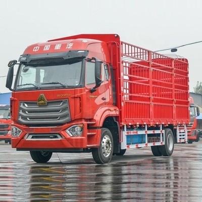 Mittelgeschwindigkeit 220 PS Sinotruk HOWo N5W 4X2 6,7 m Lagernetzfahrzeug mit 360° Rückkamera
