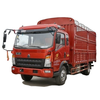 Sinotruk HOWO Commander 154 PS 4X2 Semi-Warehouse-Grid-Lkw mit 100-200L Tank