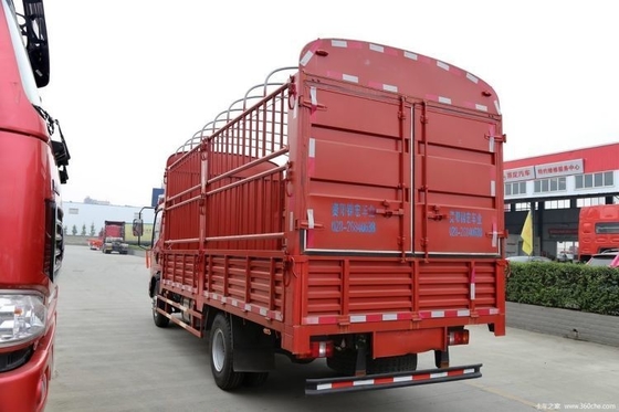 Sinotruk HOWO Commander 154 PS 4X2 Semi-Warehouse-Grid-Lkw mit 100-200L Tank