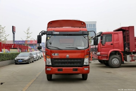 Sinotruk HOWO Commander 154 PS 4X2 Semi-Warehouse-Grid-Lkw mit 100-200L Tank