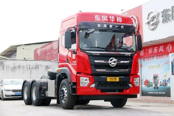 Dong Fenghua Shen HV5 460 PS 6X4 Traktor-Lkw-Kopf mit 31-40 Tonnen Ladekapazität