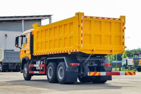 Weichhai Motor 400 PS 6X4 6,3m Dump Truck für 2 Passagiere im National Heavy Duty Truck