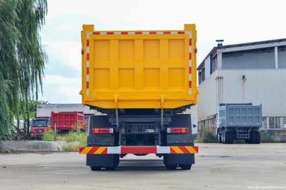 Weichhai Motor 400 PS 6X4 6,3m Dump Truck für 2 Passagiere im National Heavy Duty Truck