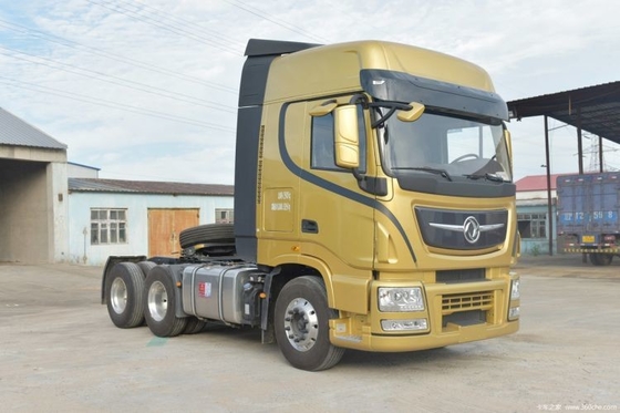 2 Rückwärtsverschiebung Dongfeng Tianlong KX 520 PS 6X4 Traktor-Lkw-Kopf für Schwerlastwagensegment