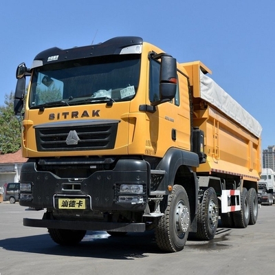 Handgetriebe Sinotruk Shandeka SITRAK G7W Schwerlastwagen 400 PS 8X4 6,8m Dump Truck