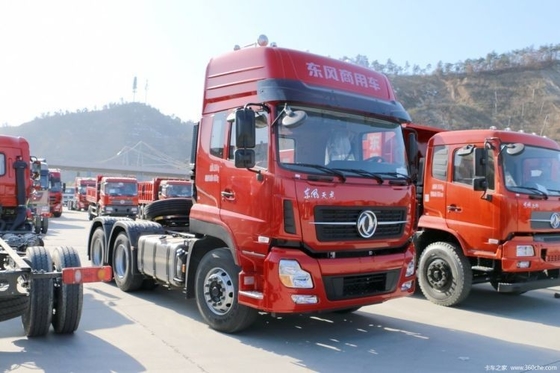 Handgetriebe Dongfeng Tianlong 420 PS 6X4 Traktoren für Ihr Unternehmen