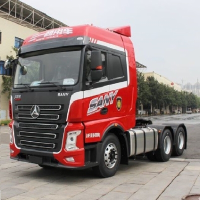 Treibstoffbehälter 700L Legierung Aluminium Trinity Schwerlastwagen 500 PS 6X4 Traktorlastwagen zum Schnäppchen