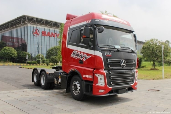 Treibstoffbehälter 700L Legierung Aluminium Trinity Schwerlastwagen 500 PS 6X4 Traktorlastwagen zum Schnäppchen