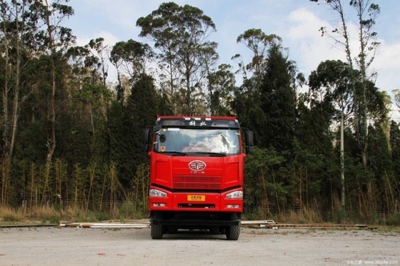 10 Reifennummer FAW Jiefang J6P Schwerlastwagen Südwestversion 370 PS 6X4 6,4 Meter Dump Truck