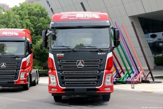 500 PS 6X4 Traktor 0 Km Trinity Schwerlastwagen mit Luftaufhängung Fahrersitz